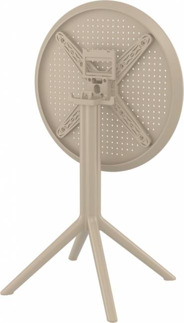 Стол пластиковый складной Sky Folding Table 60 бежевый 600х740 мм Стол пластиковый складной Sky Folding Table 60 бежевый 600х740 мм